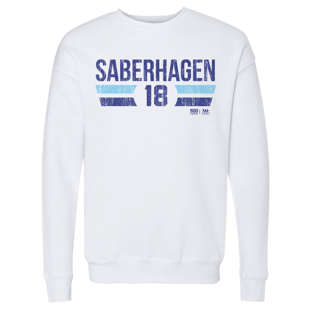 Bret Saberhagen Men's Crewneck Sweatshirt | 500 LEVEL