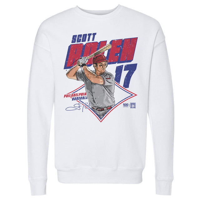 Scott Rolen Men's Crewneck Sweatshirt | 500 LEVEL