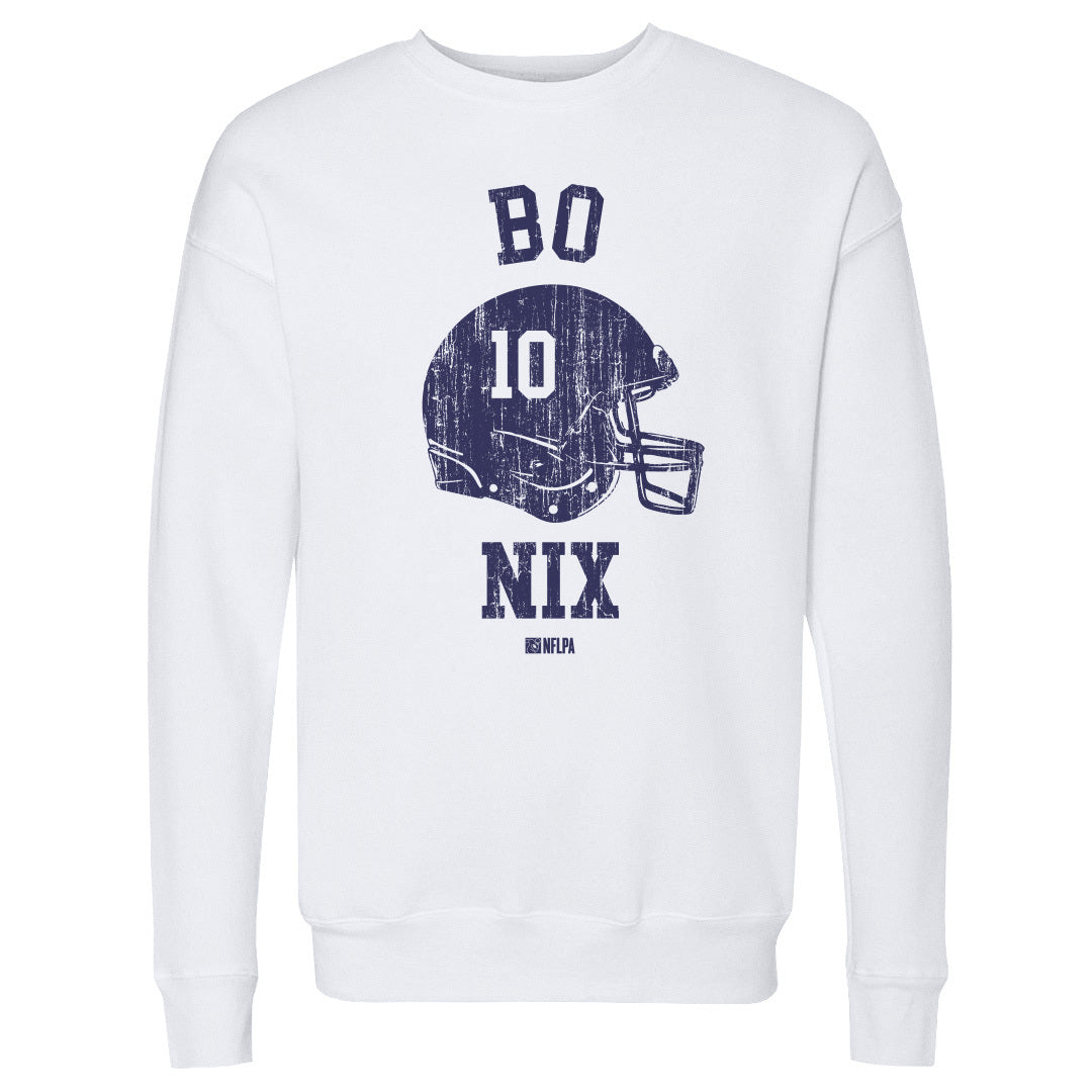 Bo Nix Men's Crewneck Sweatshirt | 500 LEVEL