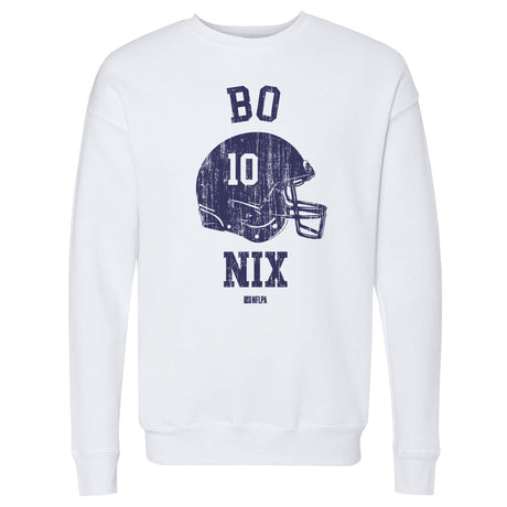 Bo Nix Men's Crewneck Sweatshirt | 500 LEVEL
