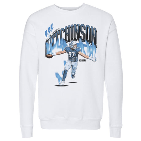 Aidan Hutchinson Men's Crewneck Sweatshirt | 500 LEVEL