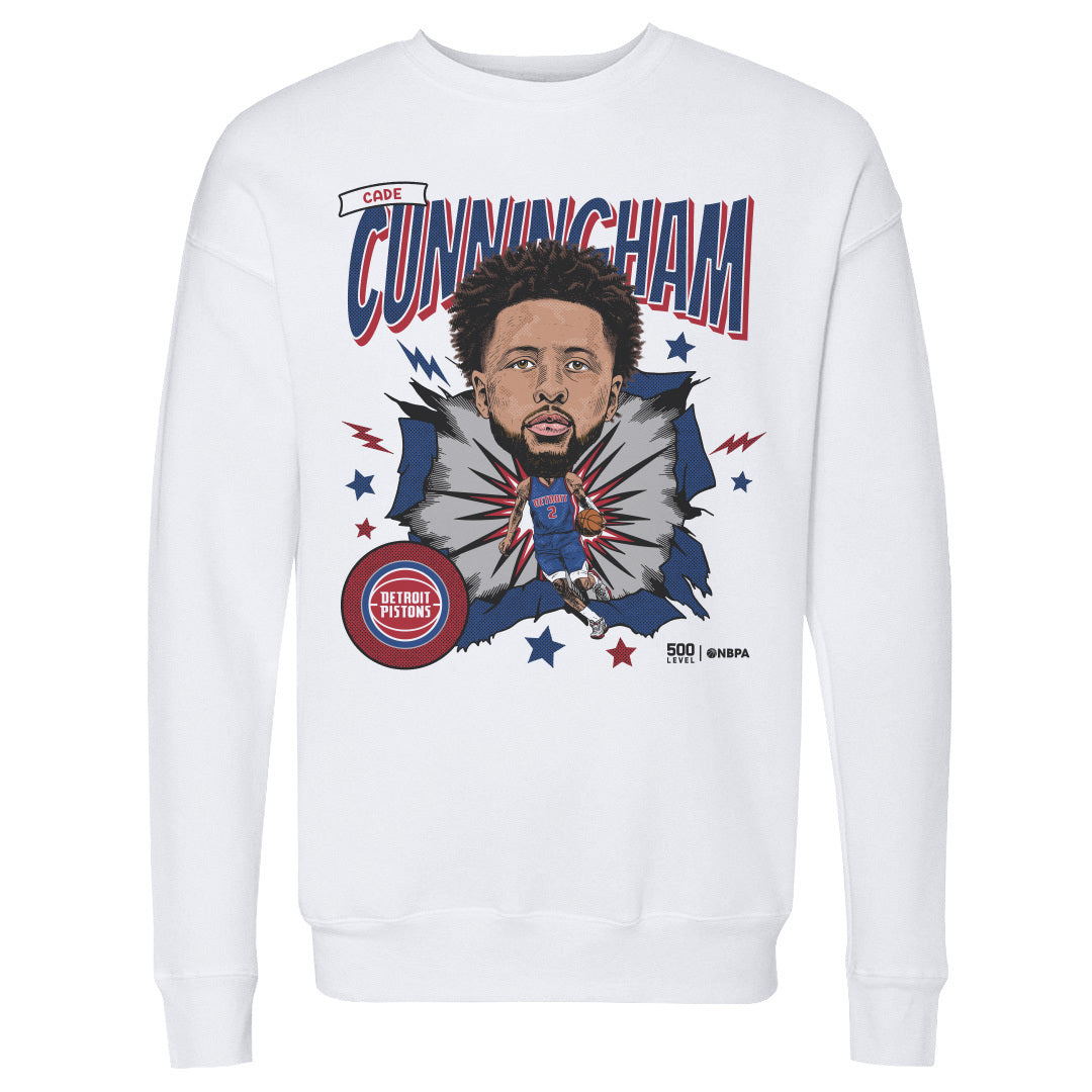 Cade Cunningham Men's Crewneck Sweatshirt | 500 LEVEL