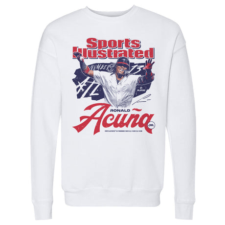 Ronald Acuna Jr. Men's Crewneck Sweatshirt | 500 LEVEL