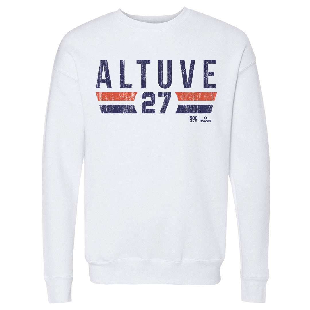 Jose Altuve Men's Crewneck Sweatshirt | 500 LEVEL