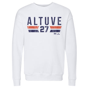 Jose Altuve Men's Crewneck Sweatshirt | 500 LEVEL