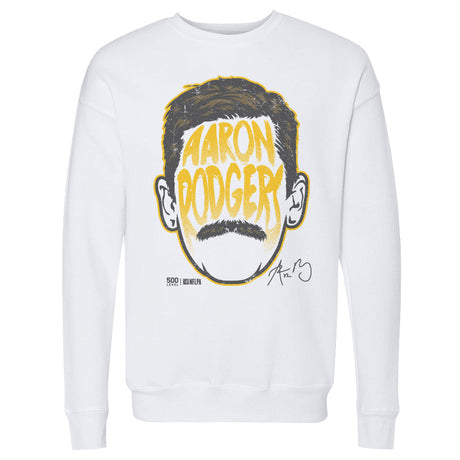 Aaron Rodgers Men's Crewneck Sweatshirt | 500 LEVEL