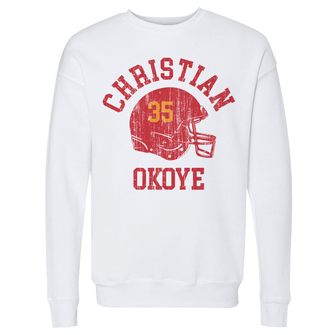 Christian Okoye Men's Crewneck Sweatshirt | 500 LEVEL