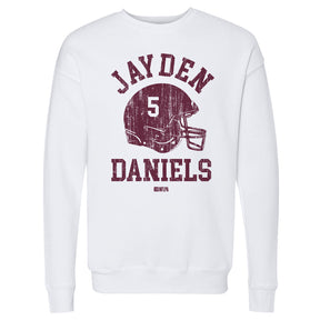 Jayden Daniels Men's Crewneck Sweatshirt | 500 LEVEL