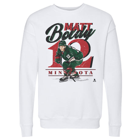 Matt Boldy Men's Crewneck Sweatshirt | 500 LEVEL
