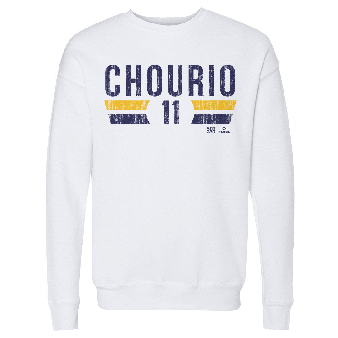 Jackson Chourio Men's Crewneck Sweatshirt | 500 LEVEL