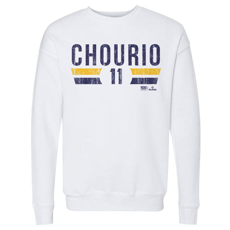 Jackson Chourio Men's Crewneck Sweatshirt | 500 LEVEL