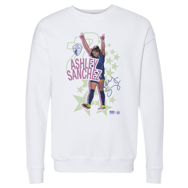 Ashley Sanchez Men's Crewneck Sweatshirt | 500 LEVEL