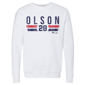 Matt Olson Men's Crewneck Sweatshirt | 500 LEVEL