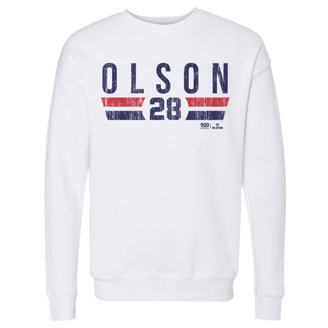 Matt Olson Men's Crewneck Sweatshirt | 500 LEVEL