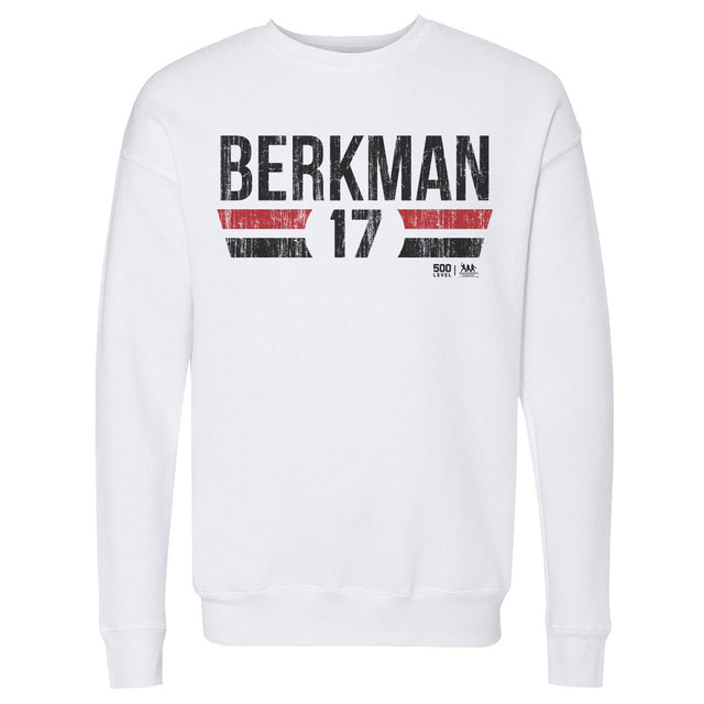 Lance Berkman Men's Crewneck Sweatshirt | 500 LEVEL