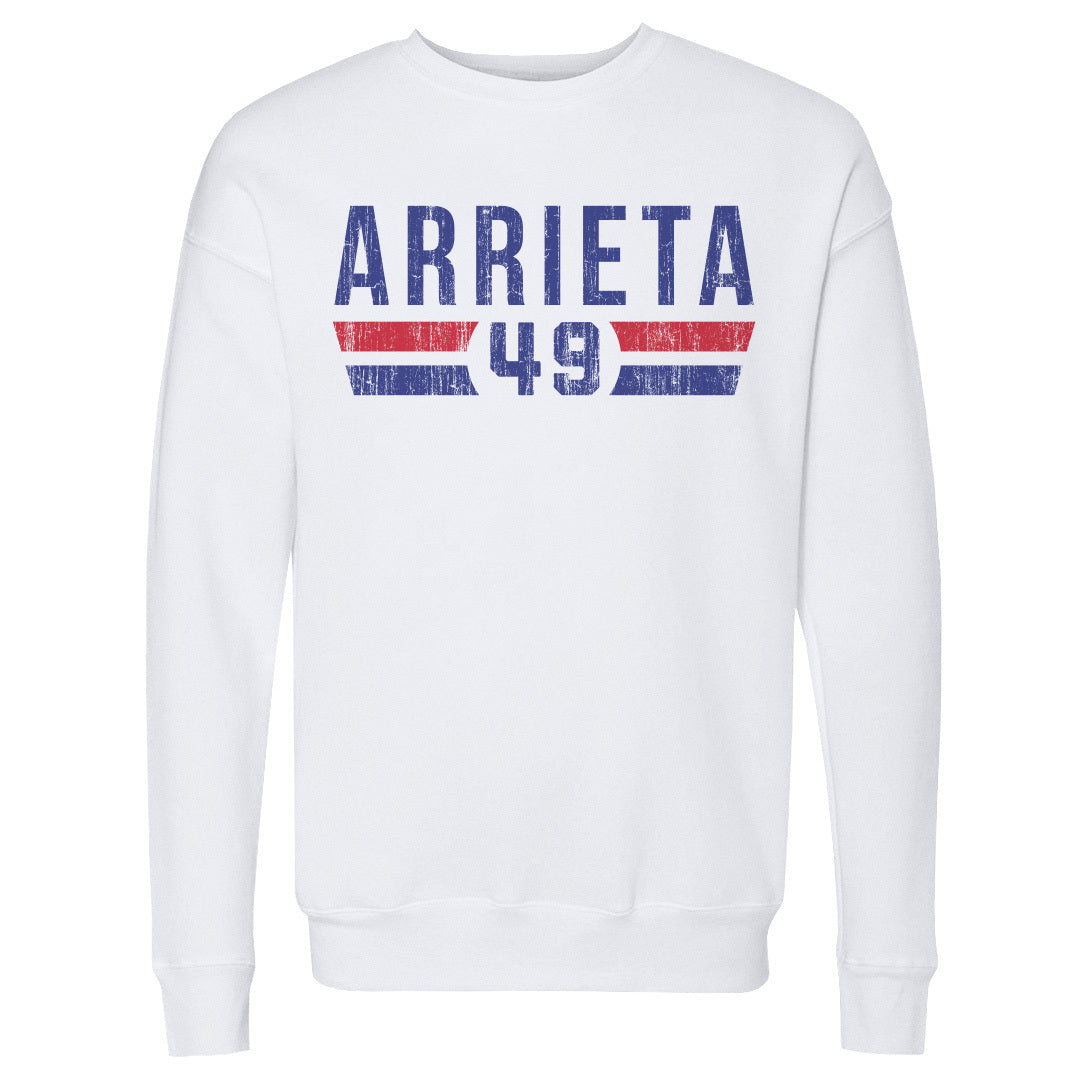 Jake Arrieta Men's Crewneck Sweatshirt | 500 LEVEL