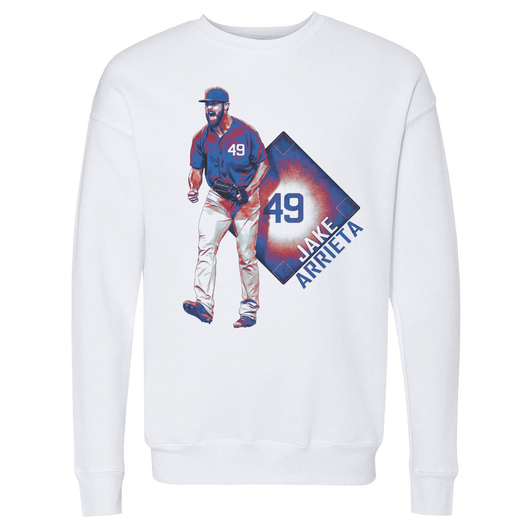 Jake Arrieta Men's Crewneck Sweatshirt | 500 LEVEL