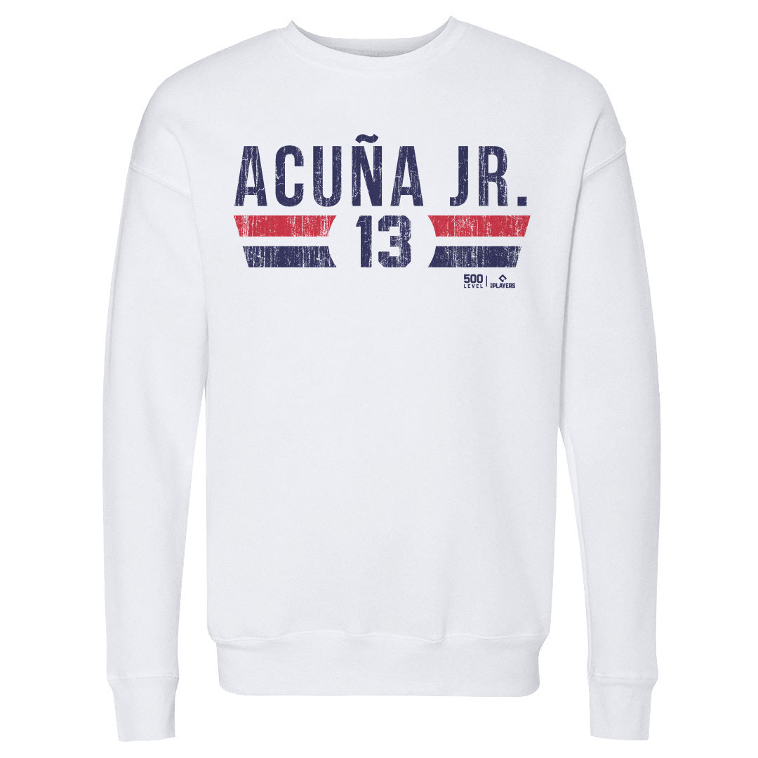 Ronald Acuna Jr. Men's Crewneck Sweatshirt | 500 LEVEL