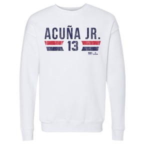 Ronald Acuna Jr. Men's Crewneck Sweatshirt | 500 LEVEL