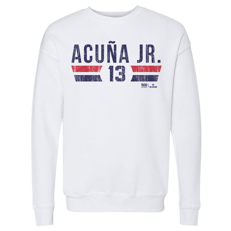 Ronald Acuna Jr. Men's Crewneck Sweatshirt | 500 LEVEL