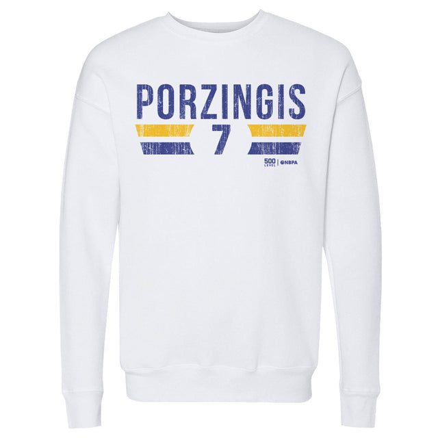 Kristaps Porzingis Men's Crewneck Sweatshirt | 500 LEVEL