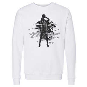 A'ja Wilson Men's Crewneck Sweatshirt | 500 LEVEL