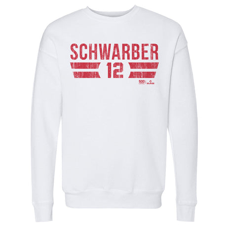 Kyle Schwarber Men's Crewneck Sweatshirt | 500 LEVEL