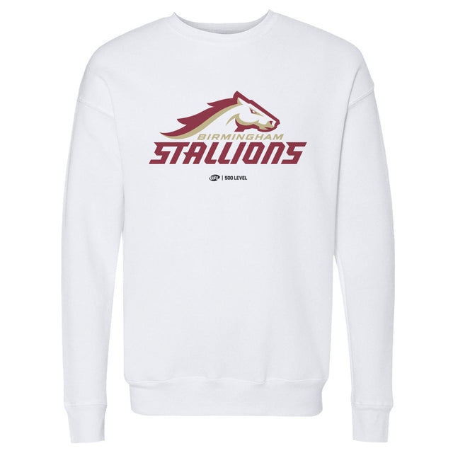 Birmingham Stallions Men's Crewneck Sweatshirt | 500 LEVEL