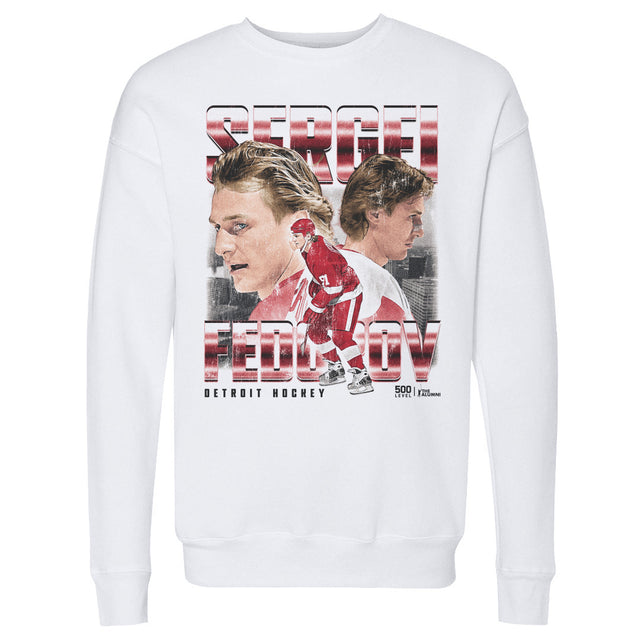 Sergei Fedorov Men's Crewneck Sweatshirt | 500 LEVEL