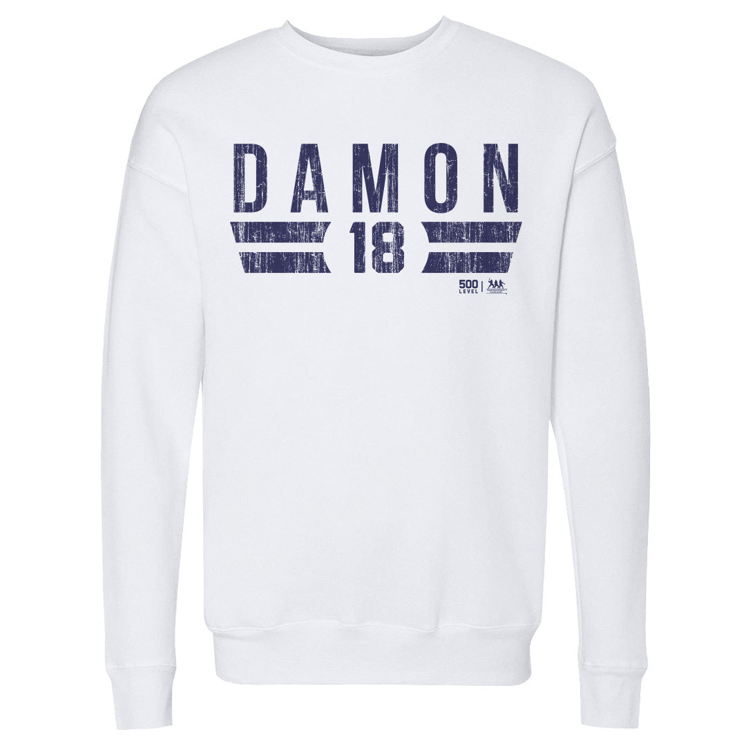 Johnny Damon Men's Crewneck Sweatshirt | 500 LEVEL