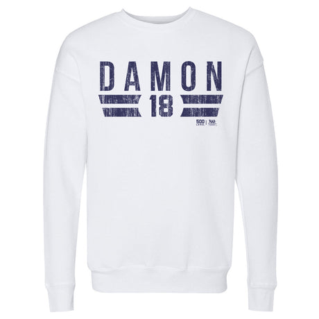 Johnny Damon Men's Crewneck Sweatshirt | 500 LEVEL