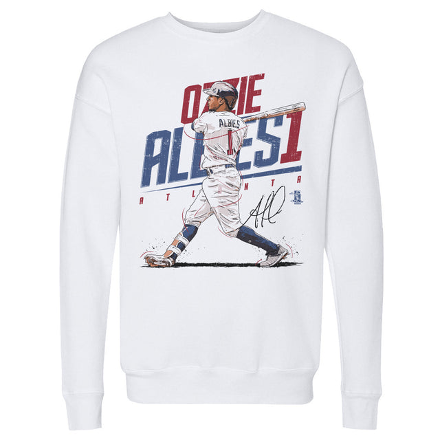 Ozzie Albies Men's Crewneck Sweatshirt | 500 LEVEL