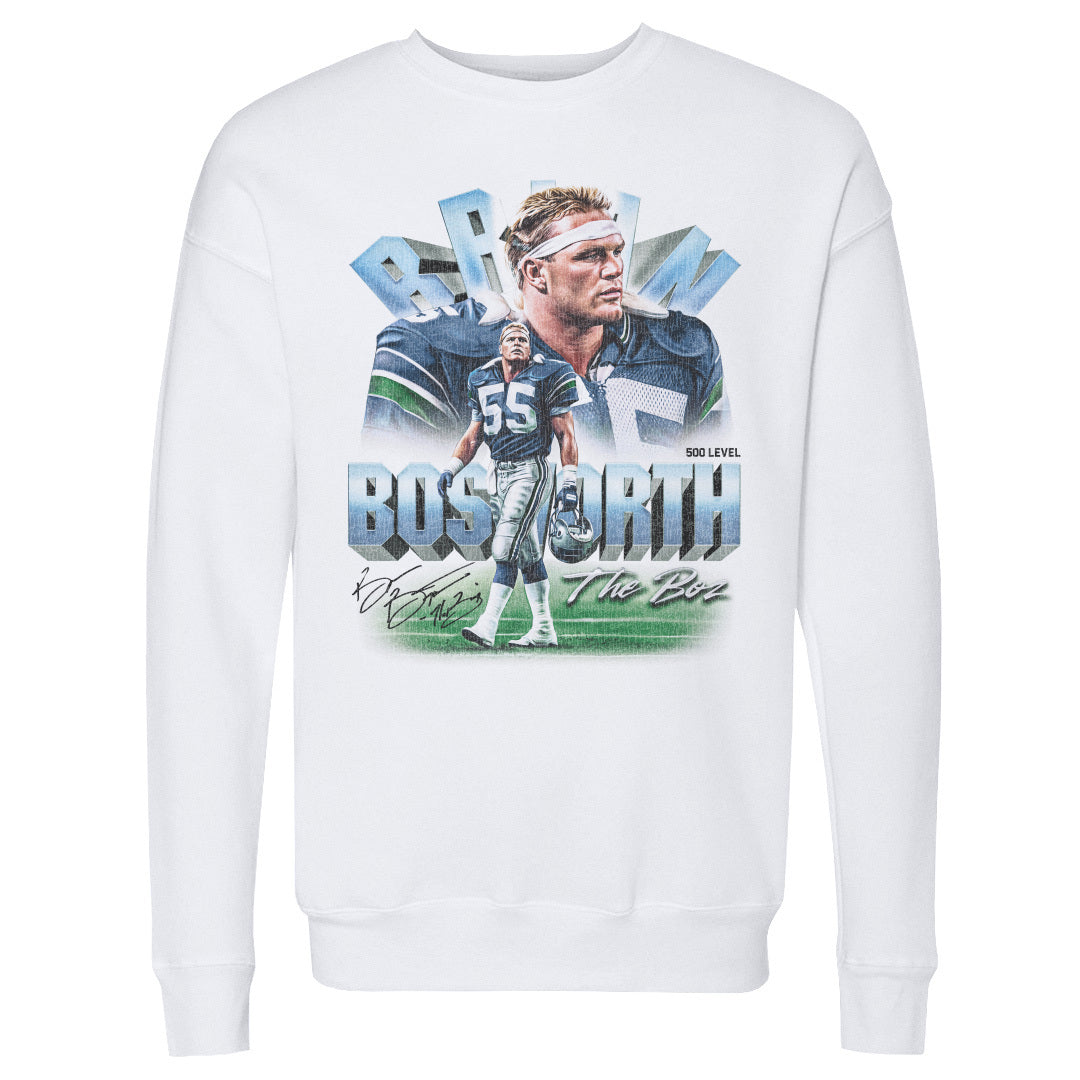 Brian Bosworth Men's Crewneck Sweatshirt | 500 LEVEL