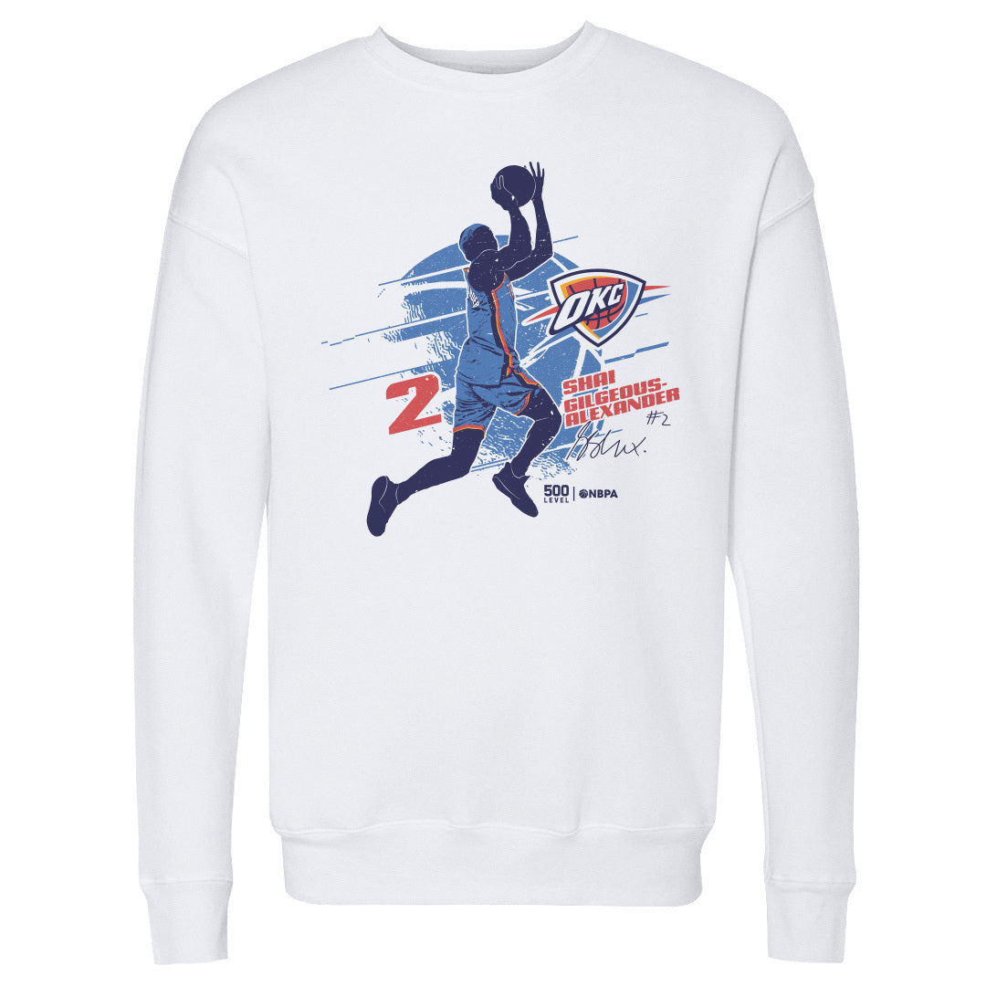 Shai Gilgeous-Alexander Men's Crewneck Sweatshirt | 500 LEVEL