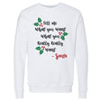 Christmas Men's Crewneck Sweatshirt | 500 LEVEL