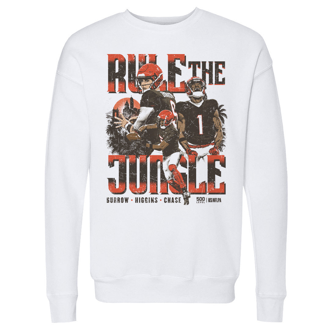 Joe Burrow Men's Crewneck Sweatshirt | 500 LEVEL