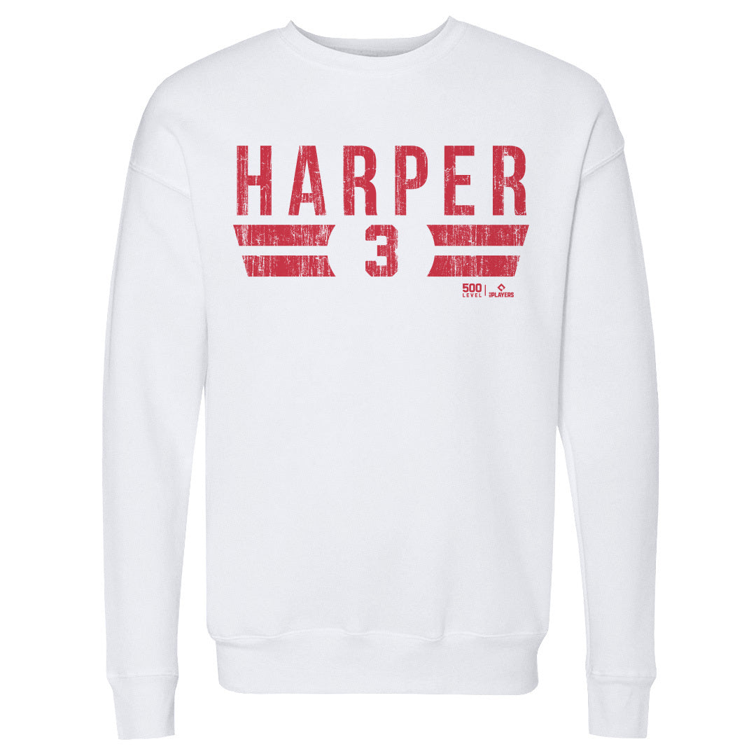 Bryce Harper Men's Crewneck Sweatshirt | 500 LEVEL