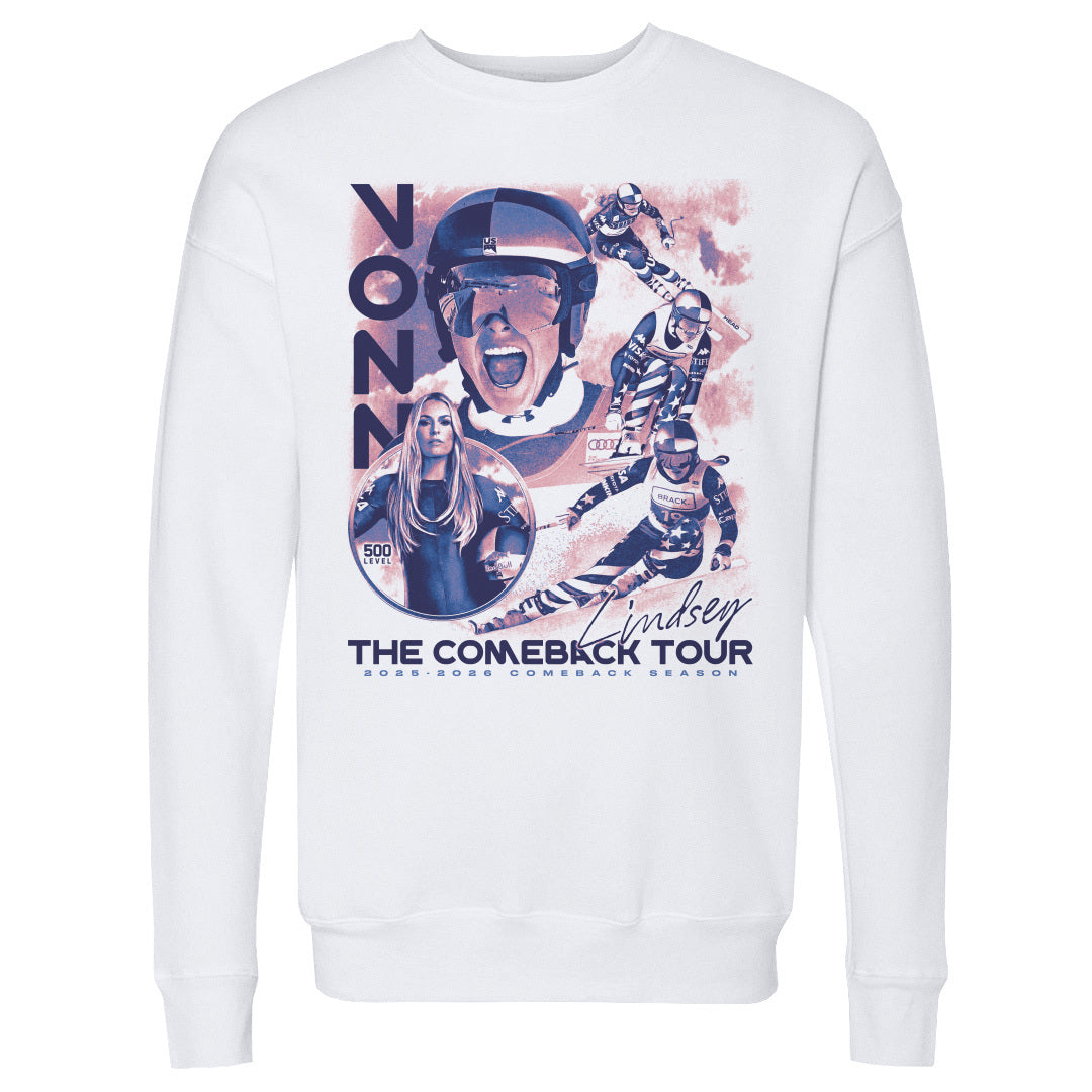Lindsey Vonn Men's Crewneck Sweatshirt | 500 LEVEL