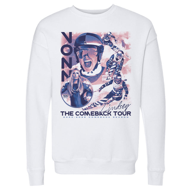 Lindsey Vonn Men's Crewneck Sweatshirt | 500 LEVEL