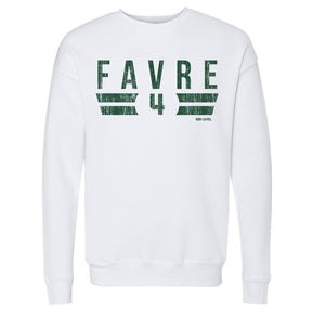 Brett Favre Men's Crewneck Sweatshirt | 500 LEVEL