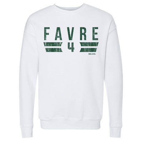 Brett Favre Men's Crewneck Sweatshirt | 500 LEVEL