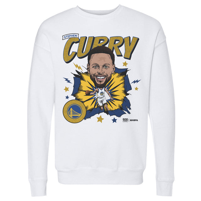 Steph Curry Men's Crewneck Sweatshirt | 500 LEVEL
