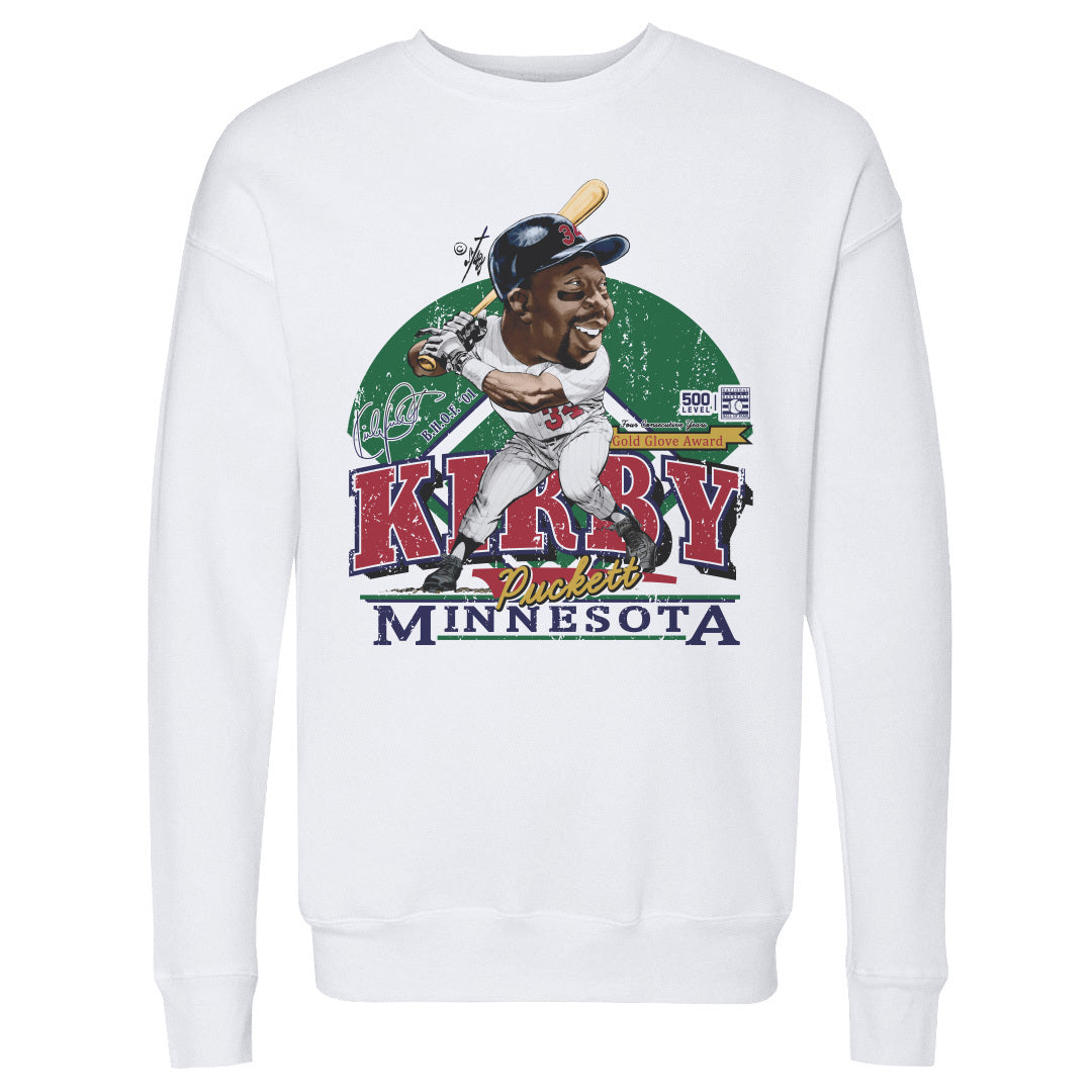 Kirby Puckett Men's Crewneck Sweatshirt | 500 LEVEL