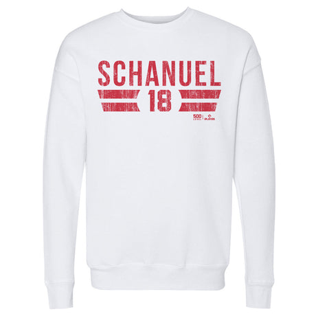 Nolan Schanuel Men's Crewneck Sweatshirt | 500 LEVEL