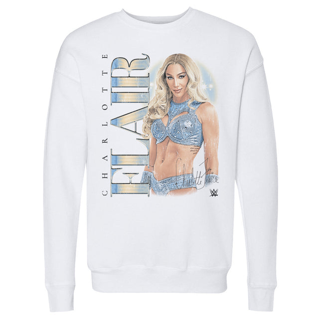 Charlotte Flair Men's Crewneck Sweatshirt | 500 LEVEL