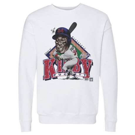Kirby Puckett Men's Crewneck Sweatshirt | 500 LEVEL