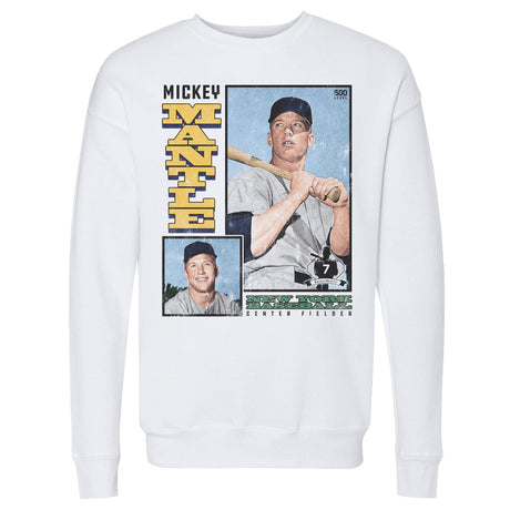 Mickey Mantle Men's Crewneck Sweatshirt | 500 LEVEL
