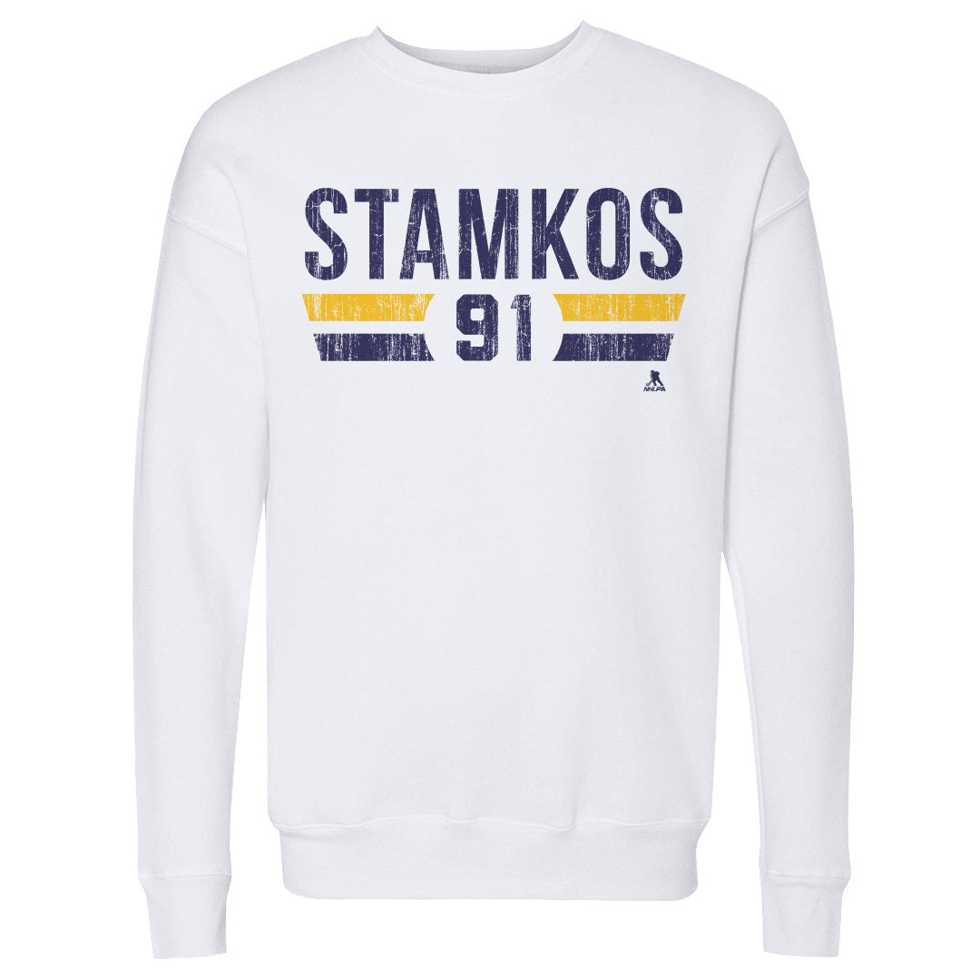 Steven Stamkos Men's Crewneck Sweatshirt | 500 LEVEL