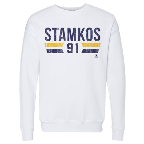 Steven Stamkos Men's Crewneck Sweatshirt | 500 LEVEL