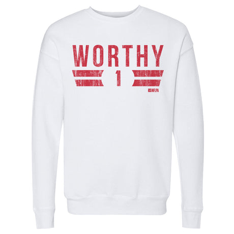 Xavier Worthy Men's Crewneck Sweatshirt | 500 LEVEL